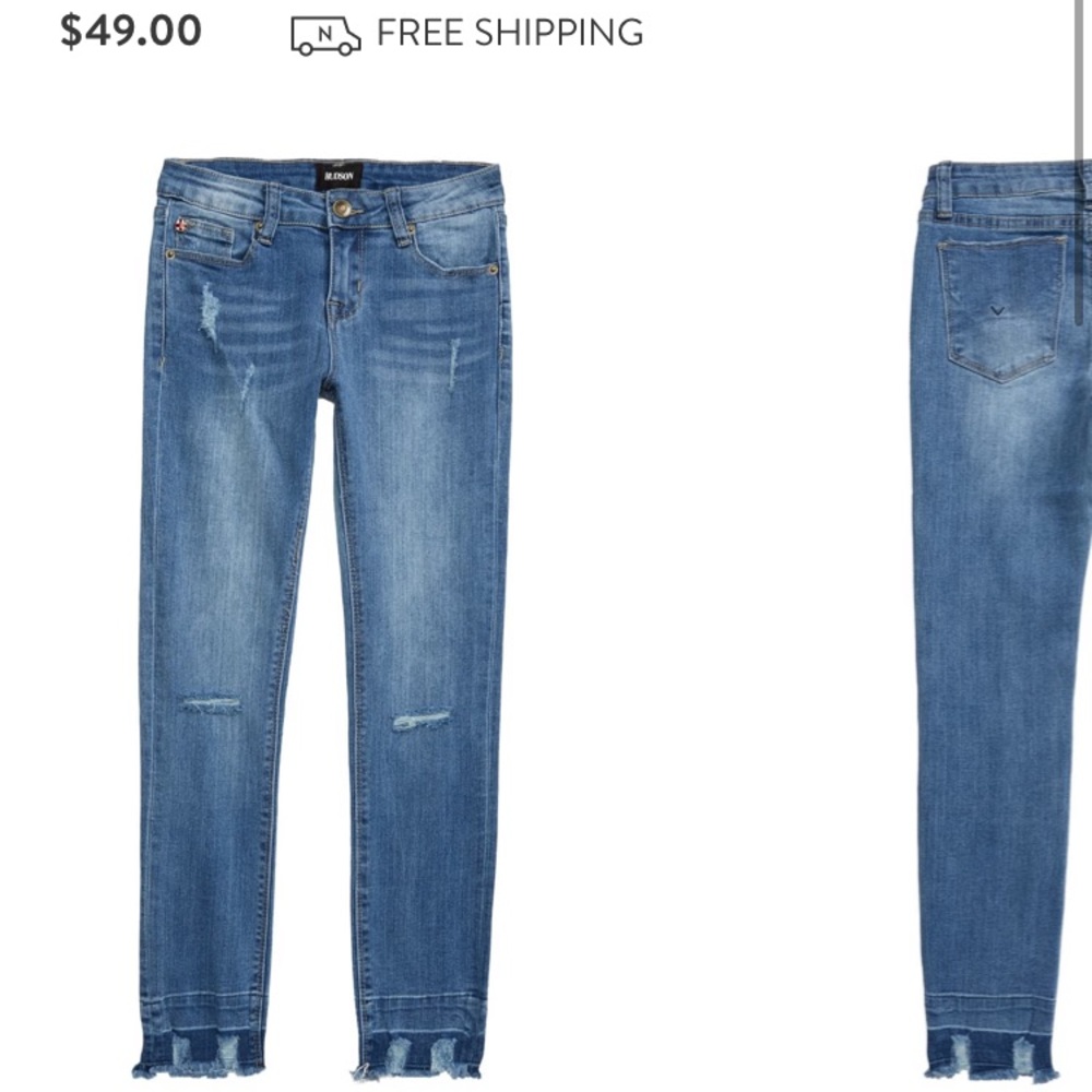 girls hudson jeans